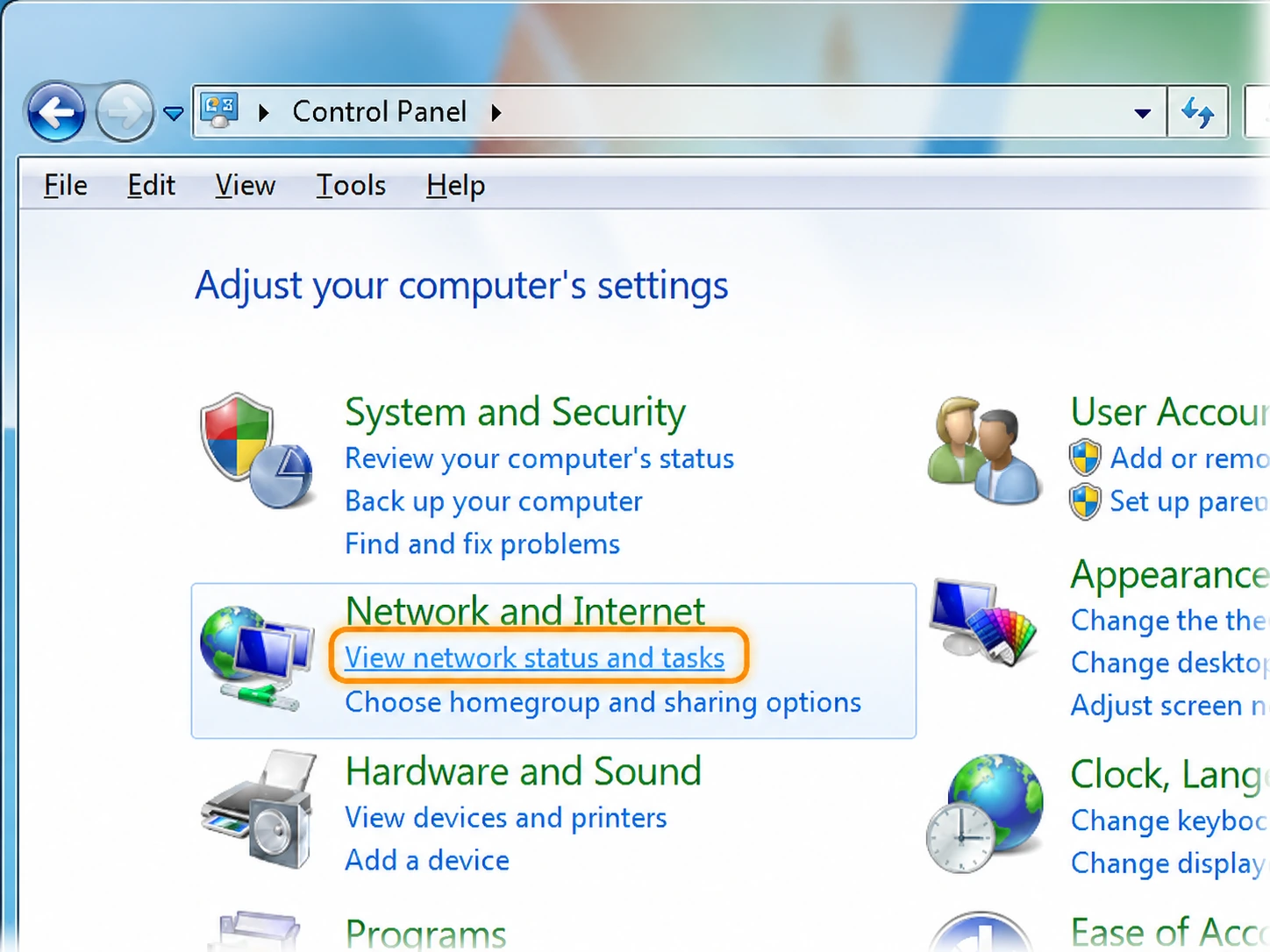 Windows 7 setup screenshot 1