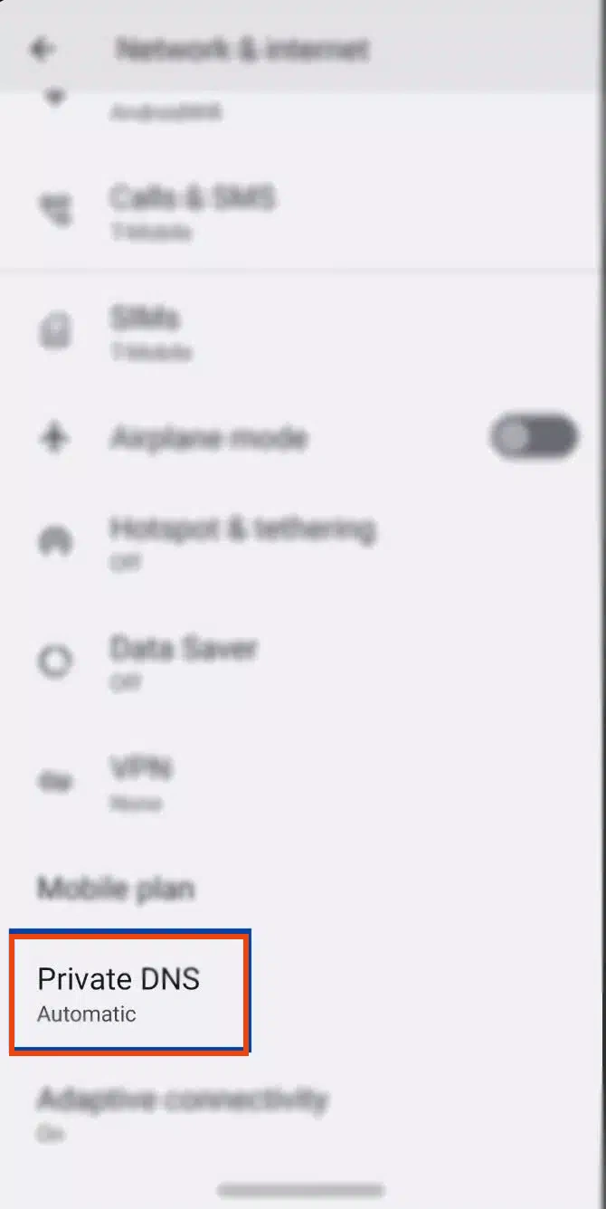Android setup screenshot 2