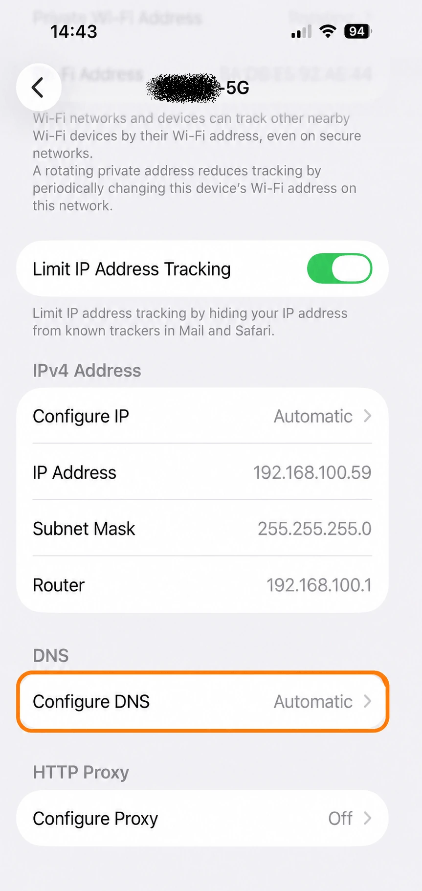 iPhone setup screenshot 2