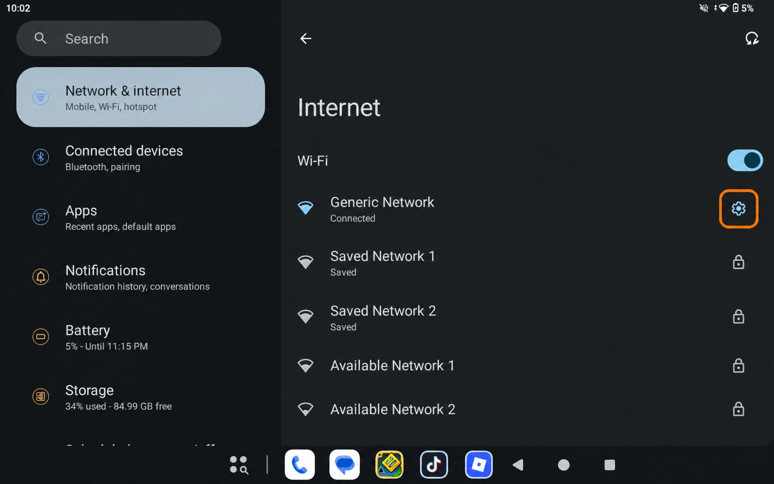 Android Tablet setup screenshot 2