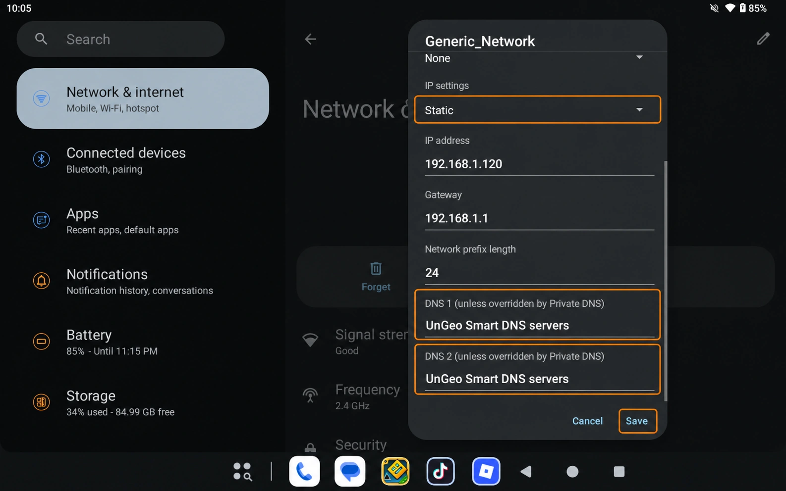 Android Tablet setup screenshot 5