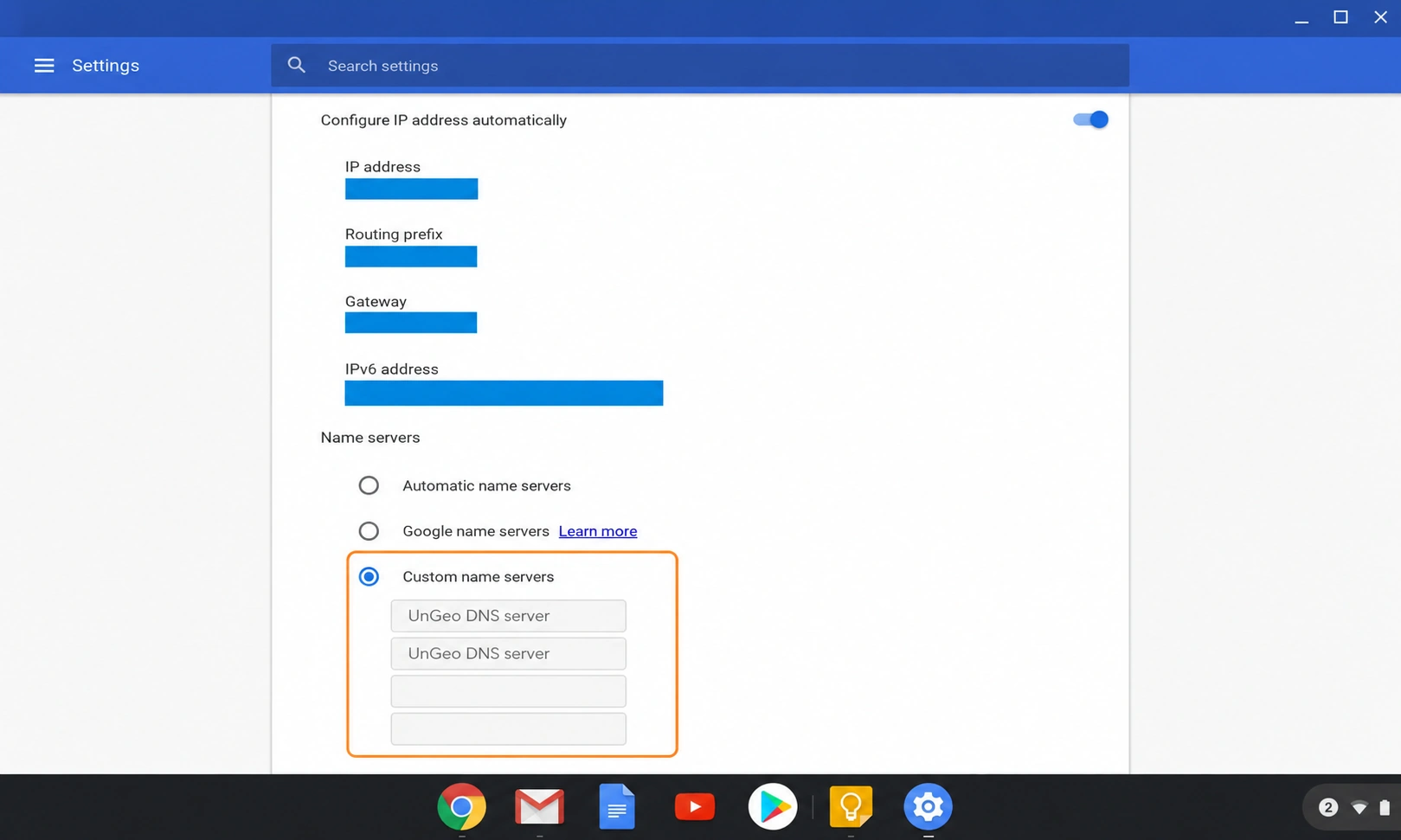 Chrome OS setup screenshot 4