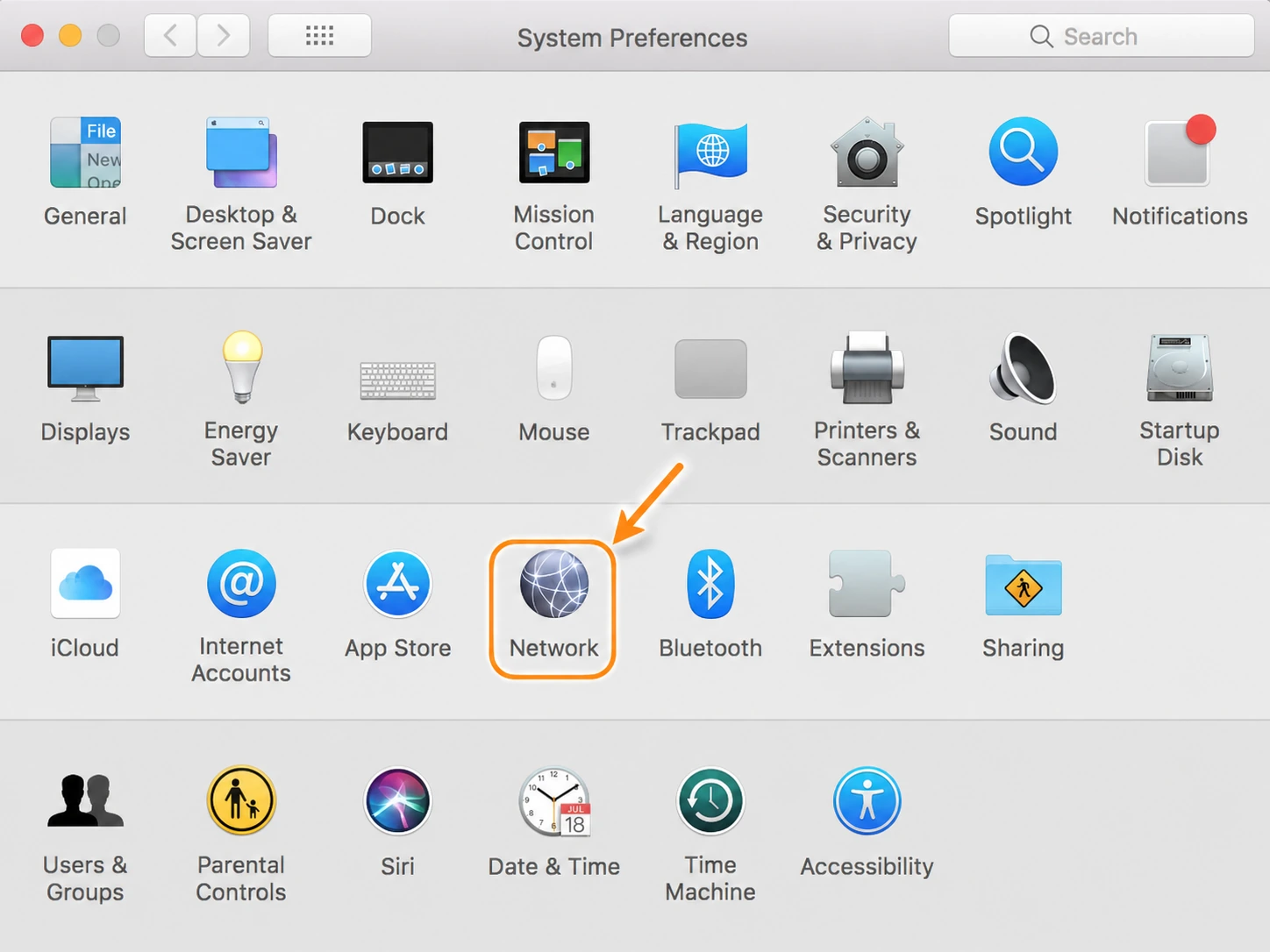 macOS setup screenshot 2