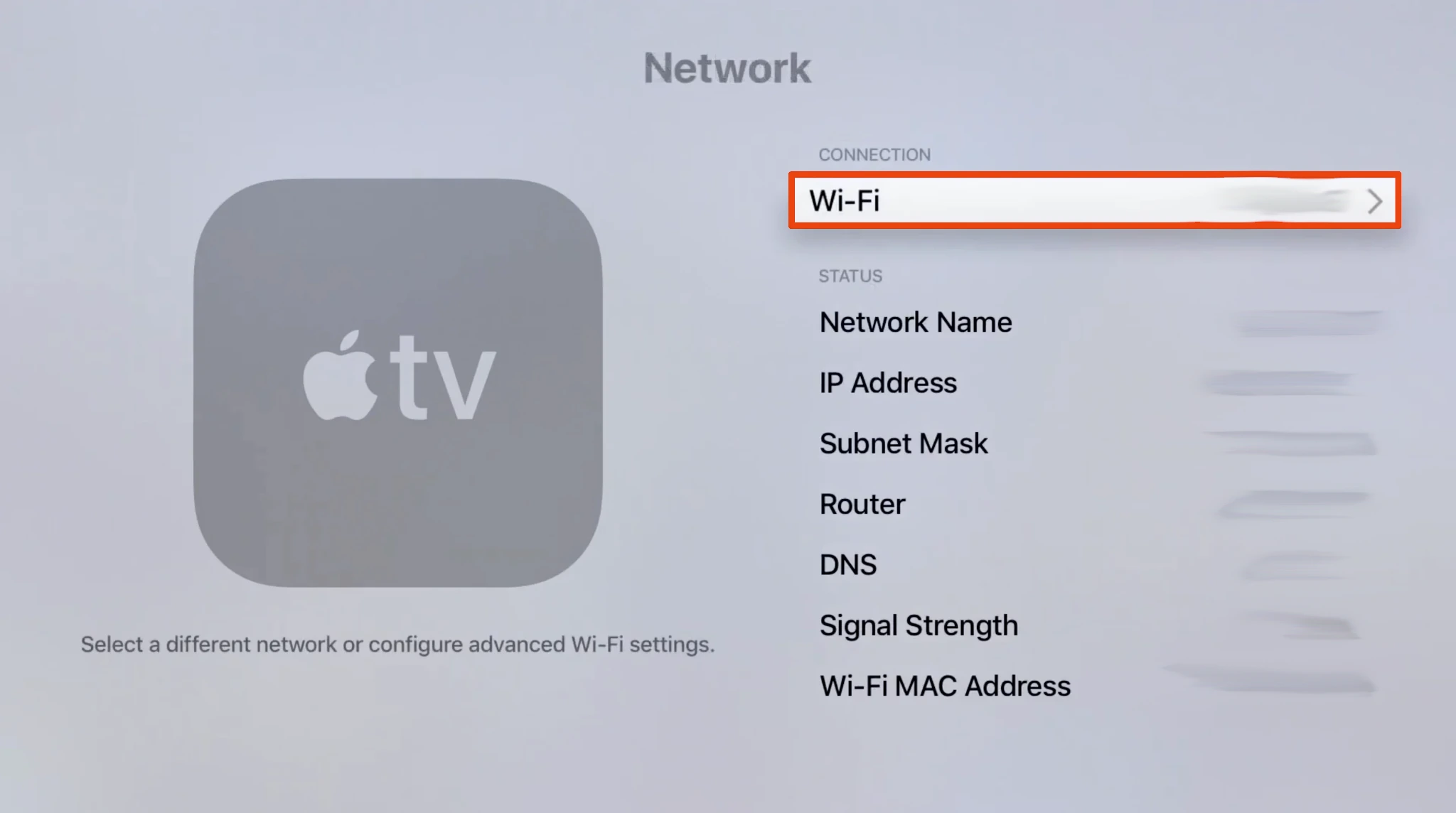 Apple TV 4K setup screenshot 2