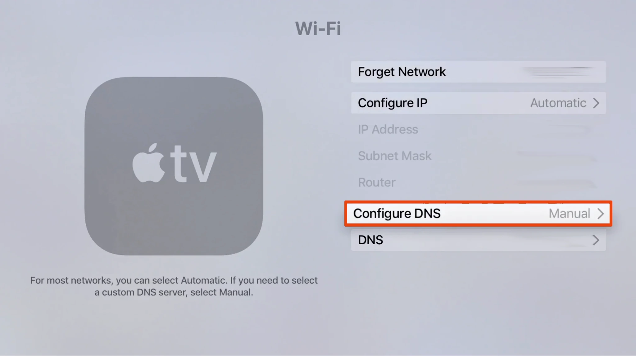 Apple TV 4K setup screenshot 3