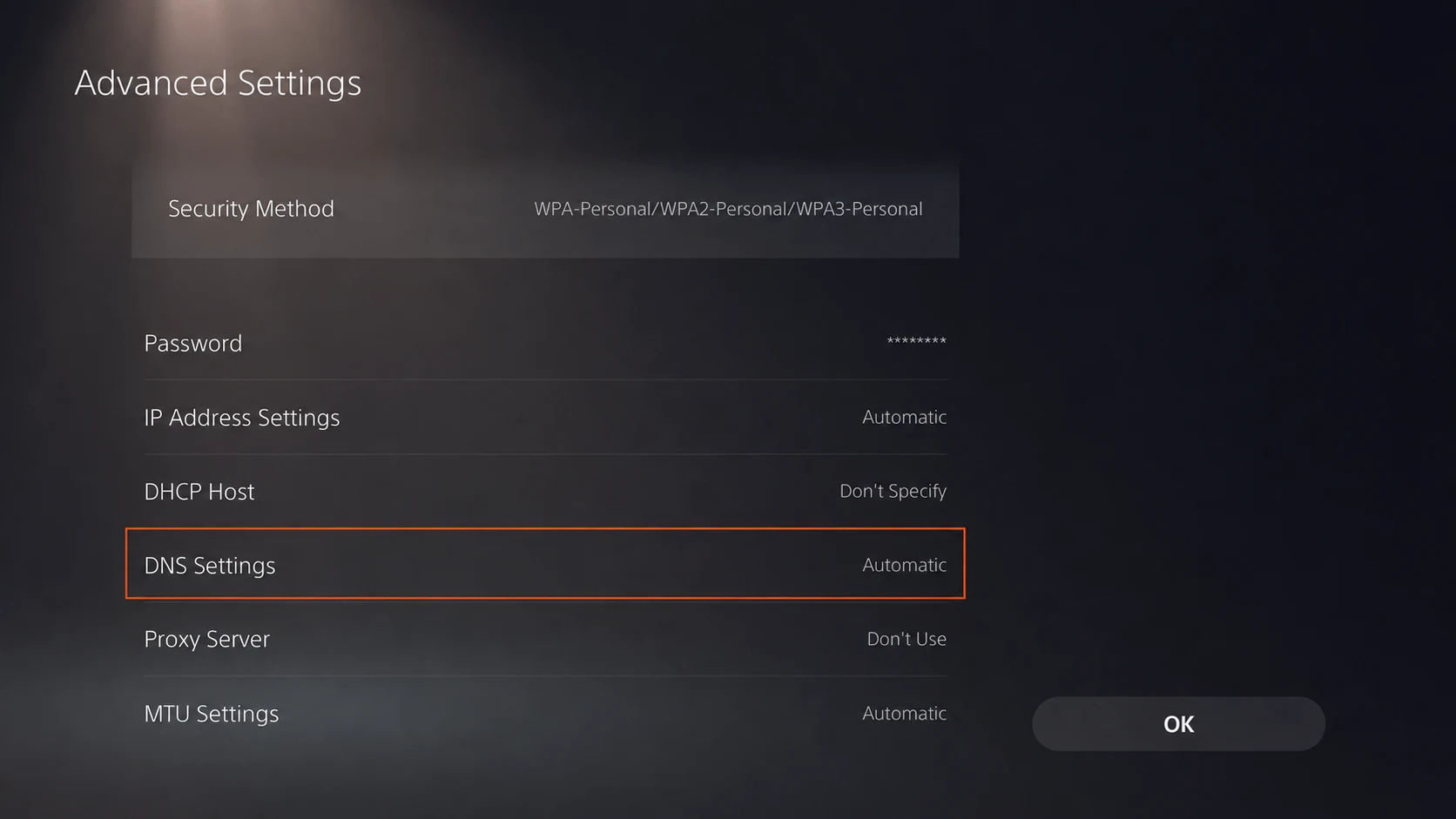 PlayStation 5 setup screenshot 3
