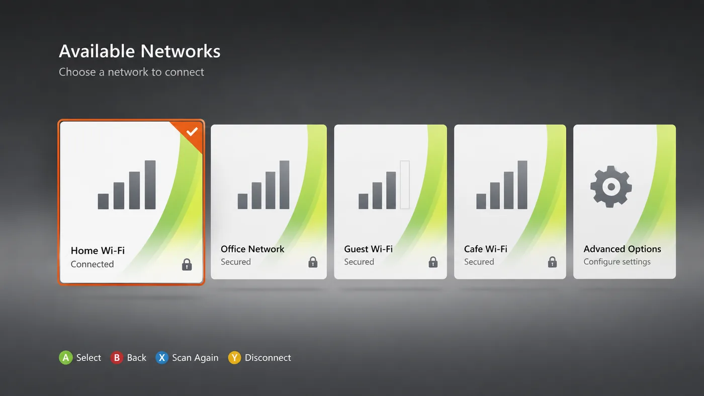 Xbox 360 setup screenshot 3