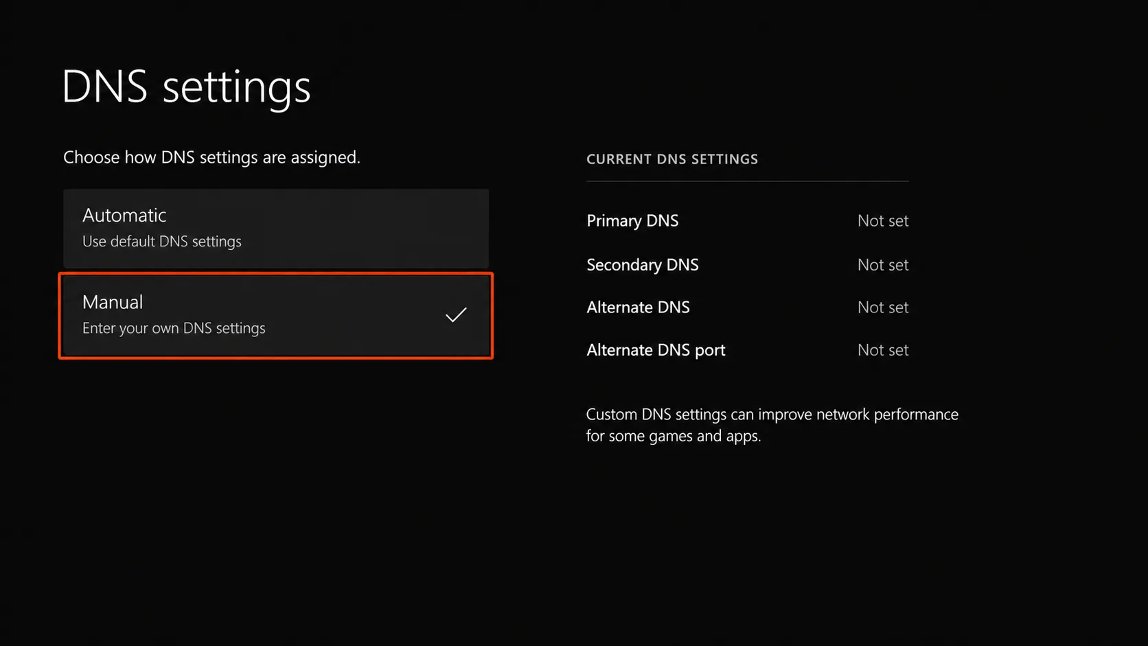 Xbox One setup screenshot 5