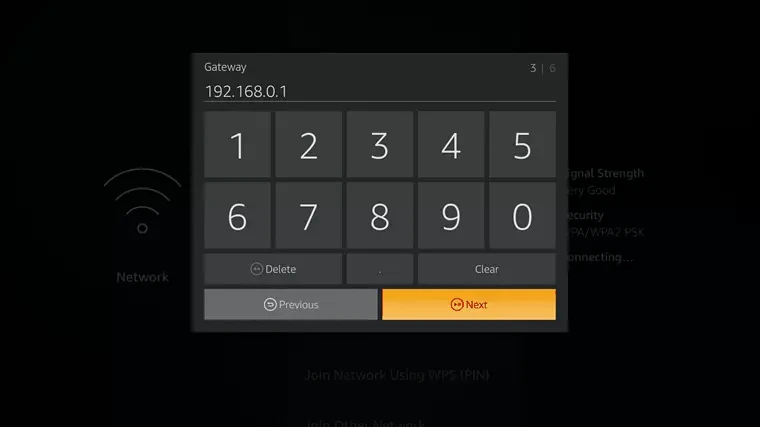 Amazon Fire TV setup screenshot 5