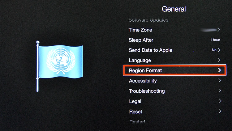 Apple TV 3 setup screenshot 5