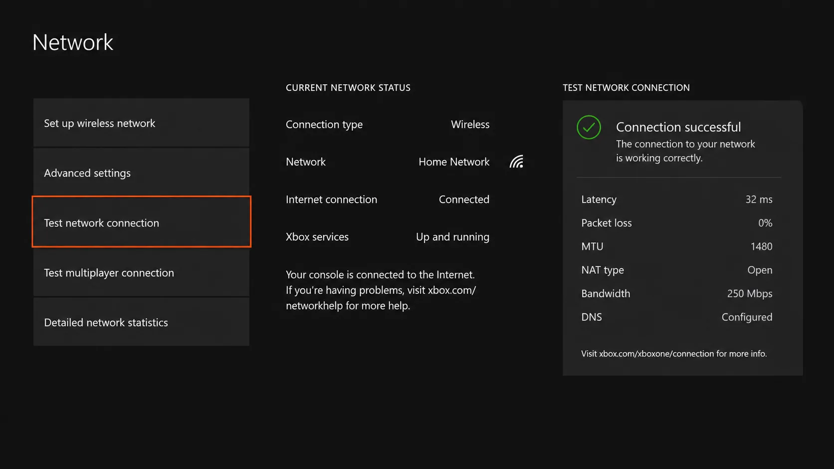Xbox One setup screenshot 7