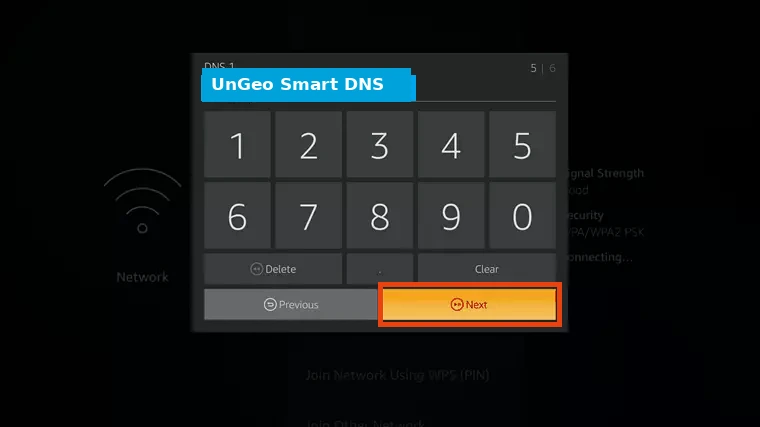 Amazon Fire TV setup screenshot 7